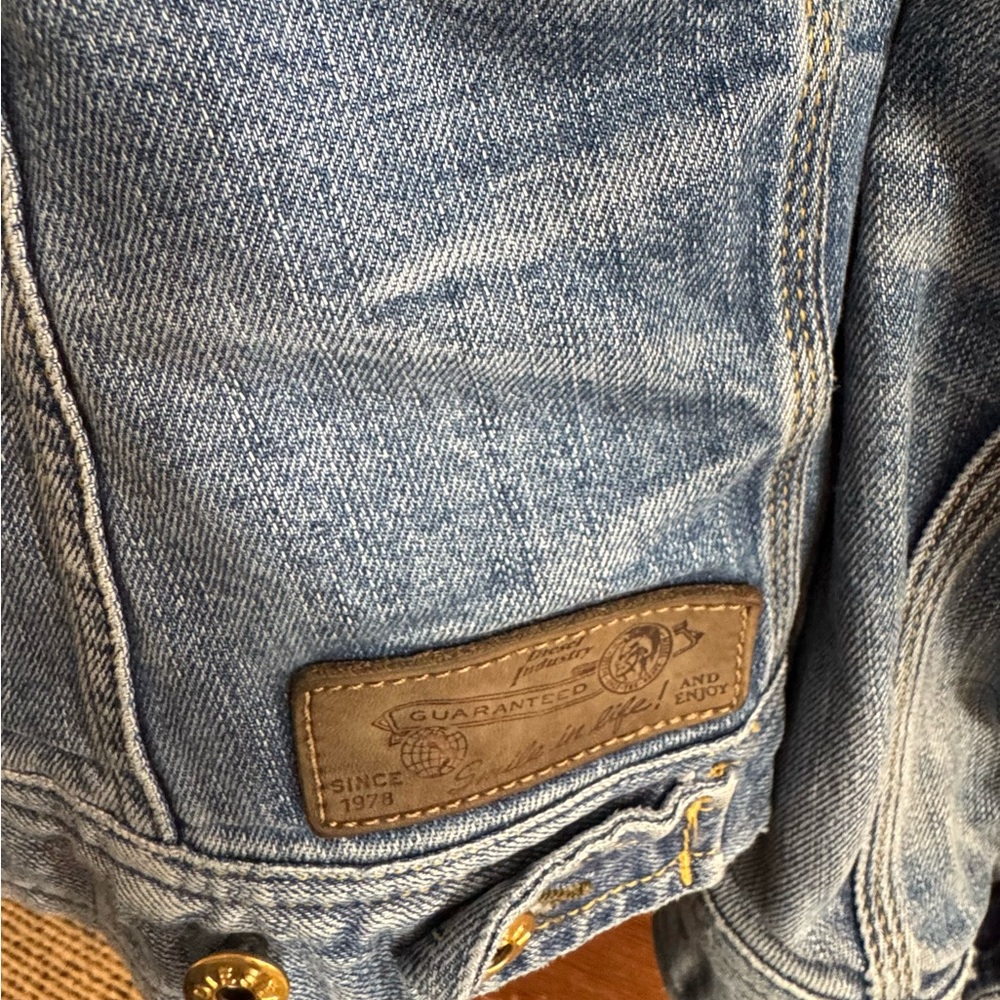 Diesel Men’s Denim Jacket size Large - Picture 6 of 10